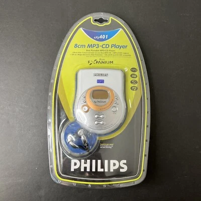 Philips Pocket Expanium EXP 401 Persönlicher tragbarer Mini MP3 CD-Player (EXP401/17) - Bild 1 von 4