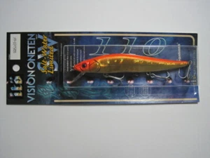 Megabass ITO VISION ONE TEN 110 SW GG ORANGE GOLD color 2000 NIP !! ROUND LIP - Picture 1 of 3