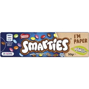 Smarties Milk Chocolate Box 50g X 6 Boxes - Picture 1 of 3