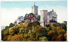 Postcard Eisenach WARTBURG von Süd-West 1936