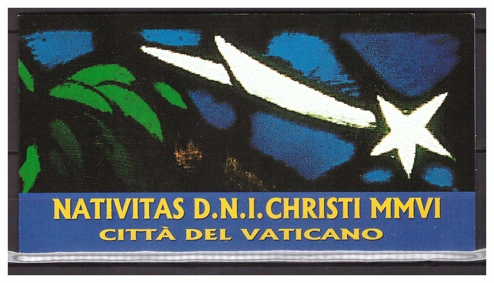 S20602a) Vatican MNH 2006 Christmas Natale X 4 - Booklet - Image 1 of 1