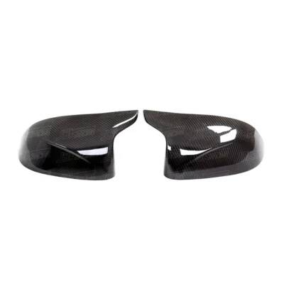 Espelhos laterais de fibra de carbono seca para BMW X6M F96 2020-2021 - Imagem 1 de 4