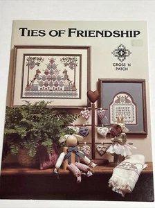 Cross N Patch Freundschaftskrawatten Kreuzstichmuster - Bild 1 von 6