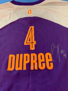 WNBA PHX MERCURYS.CANDICE DUPREE SIGNED/AUTOGRAPHED ADIDAS JERSEY!! JSA COA  - Picture 1 of 6
