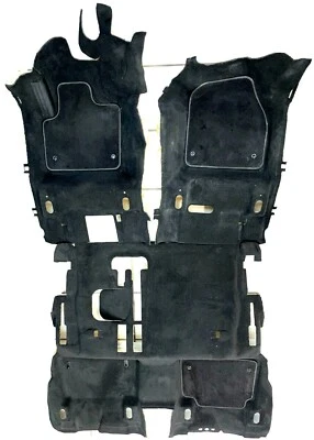 Tapete de assoalho Land Rover Discovery Sport 2020 tapete completo assy fabricante de equipamento original preto - Imagem 1 de 4