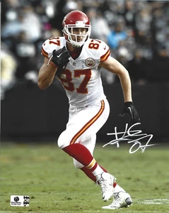 Travis Kelce signed 8" x 10" Photo autographed KC Chiefs w COA Superbowl Kansas - Picture 1 of 2