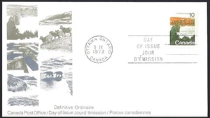 🍁Canada  #594   "FOREST LANDSCAPE"  Brand New  1972  First Day Cover - Picture 1 of 2