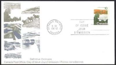 🍁Canada  #594   "FOREST LANDSCAPE"  Brand New  1972  First Day Cover - Image 1 of 2
