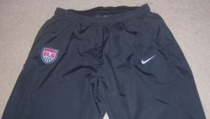 RARE Authentic NIKE TEAM USA Soccer STITCHED/Heavy WORKOUT/Training PANTS XL l - Picture 1 of 5