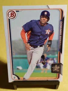 2015 Bowman Prospects Domingo Santana Houston Astros #BP109 - Picture 1 of 2