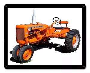 ALLIS CHALMERS C TRACTOR 15" HEAVY DUTY USA MADE METAL FARM ADVERTISING SIGN - Picture 1 of 1