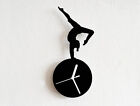 Gymnastics Silhouette02 - Wall Clock