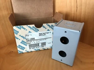 S&S Sprecher & Schuh M1-200 2-Hole Enclosure - Picture 1 of 3