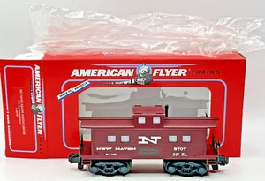 American Flyer S Gauge 48707 New Haven Square Window Caboose New in Original Box - Picture 1 of 12