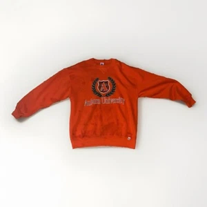 Vintage Auburn University Alabama Sweatshirt Shirt Russell 90s NCAA Merch - Picture 1 of 9