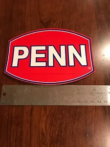 6" ORIGINAL Penn decal stickers boat tournament sponsor fishing line rod reel - Picture 1 of 3