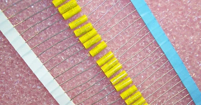 CORNELL DUBILIER QTY (50) 4700pf 50V-80V 5% AXIAL POLYESTER FILM / FOIL CAPACITORS WMC08D47J CDE