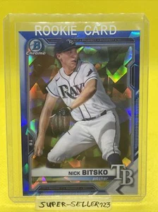 2021 TOPPS BOWMAN SAPPHIRE CHROME - NICK BITSKO - PROSPECT / RC - Tampa Bay Rays - Bild 1 von 4