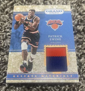 2016-17 Panini Grand Reserve #50 Patrick Ewing Knicks HOF Game-Used Patch /25 - Picture 1 of 2