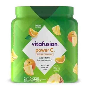 Vitafusion - Power C for Immune Support, Tropical Citrus Flavor - 220 Gummies - Picture 1 of 5
