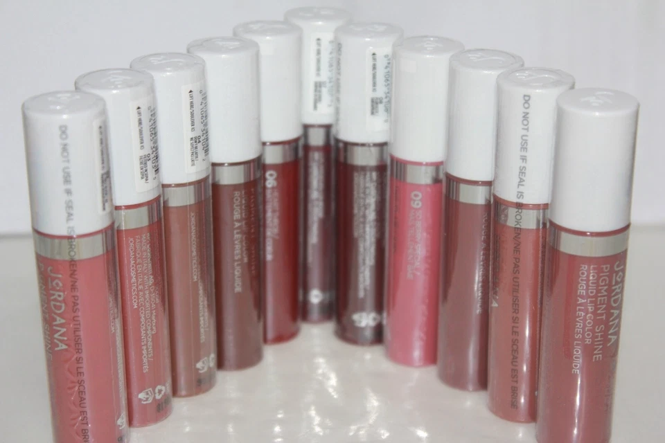 LOTE DE 3 JORDANA Pigmento Brillo Líquido Color de Labios SELLADOS ELIGE TU COLOR  Foto 1 de 4