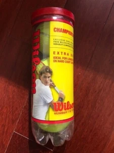 wilson championship extra duty tennis ball - 3 balls/can, 4 cans - new, sealed - Picture 1 of 4
