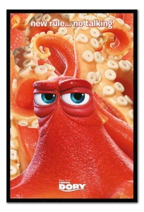 89186 Finding Dory Rule? Póster impreso en pared No Talking Decor - Imagen 1 de 7