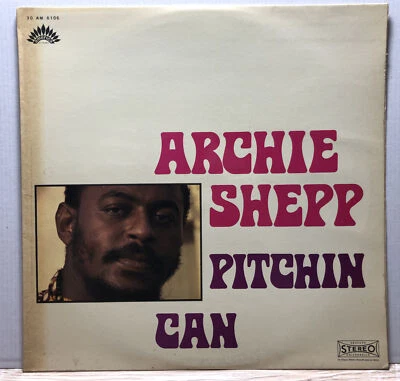 Archie Shepp ‎Pitchin Can Vinyl LP 1970 French America Records ‎30 AM 6106 - Bild 1 von 4