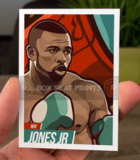 Roy Jones Jr. Boxing Custom Art Novelty Card