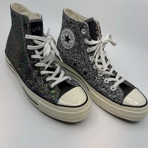 Converse JW Anderson x Chuck 70 High Glitter Multicolore Chuck Taylor Uomo 7,5 - Foto 1 di 14