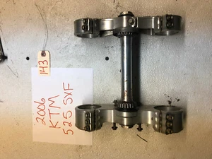 (143) KTM Billet triple clamps 18-20mm Factory OEM Front Suspension Tree Fork  - Picture 1 of 8