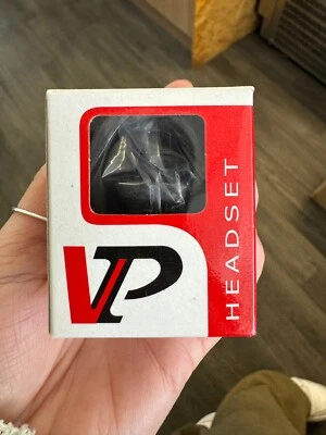 Auriculares de acero roscado VP 1" negros 25,4 mm 5,8 Foto 1 de 4