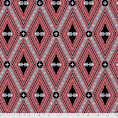 Edredón Tula Rosa Holiday Homies Tela de Algodón Azul Abeto Árbol Familiar Media Yarda Foto 1 de 2