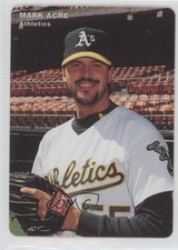 1995 Mother's Cookies Oakland Athletics Mark Acre #26