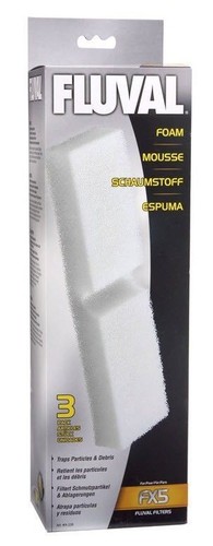 1-CASE FLUVAL FX5 FX6 FILTER FOAM BLOCKS 6-(3)-PACKS 18 TOTAL FILTERS A ...