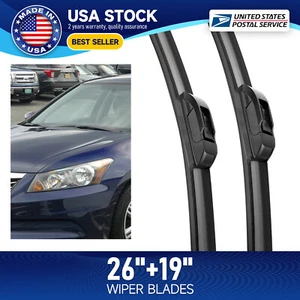 Fit For Subaru Legacy 2010-2014 Windshield OEM Wiper Blades 26"19" OEM Quality - Picture 1 of 15