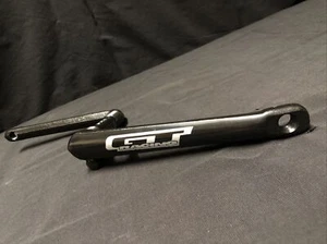 NOS 1/2” GT Racing 175 Cr-mo Black Crank Performer Mach1 Interceptor Dyno Vfr Se - Picture 1 of 12