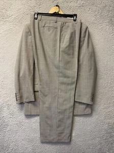 VTG Yves Saint Laurent made in France Houndstooth suit 44R / 115-59 - Picture 1 of 22