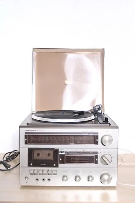 Minerva RPP100 Platine vinyle tourne disque 150W Auto Retour vinyle rétro ancien - Photo 1/4