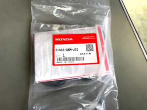 Punto Blanco Cuero de grano superior de freno de mano Polaina se ajusta a Honda Civic Tipo R S 06-11