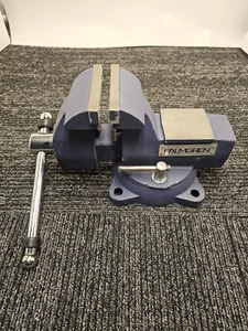 Palmgren Industrial Bench Vise Workholding Press Combination Jaw Heavy Duty - Picture 1 of 7
