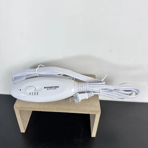 Biddeford TC13W1 4-poliger Regler elektrische Heizdecke weiß Ersatz - Bild 1 von 4