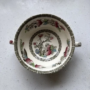 Indian tree Johnson bros double handled soup bowl - Picture 1 of 5