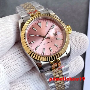 31mm Lady's Watch Automatic NH05 Movt Sapphire Glass Women Wristwatch Sunburst - Picture 1 of 14