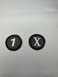 LOT of (2) Rocket Tour Head Cover PATCHES for use on knit head covers 1/X - Picture 1 of 7