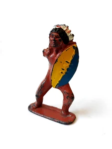 Barclay Manoil Indianer Indianer Bleifigur - (defekt) - Bild 1 von 6