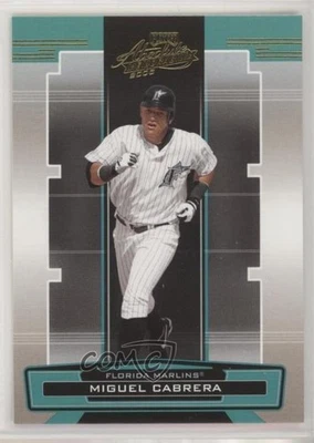 2005 Playoff Absolute Memorabilia Retail Miguel Cabrera #70 - Image 1 of 2