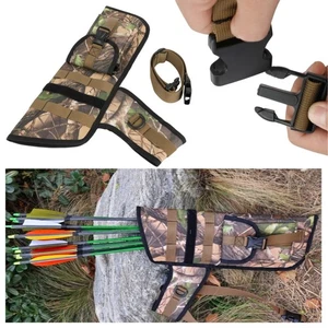 Bogenschießen Pfeilköcher Hüfte Rückseite Gürteltasche Beutelhalter Bogenjagd - Picture 1 of 13