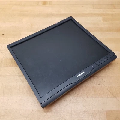 Philips 170S9FB/00 Monitor, 17", Brilliance 170S, 100-240V, 50/60Hz, 1A - USED - Image 1 of 4