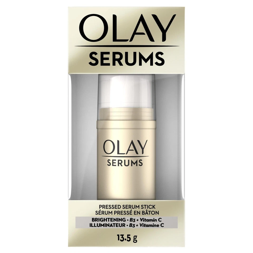 Olay Serums Pressed Serum Stick, Brightening B3 Vitamin C 13.5 g,UK SELLER - Image 1 of 4